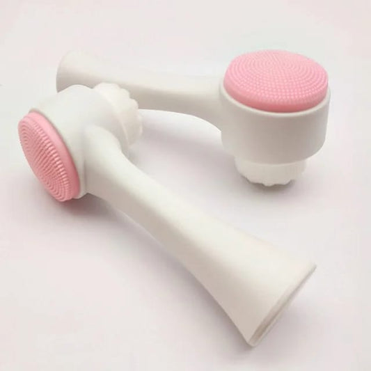 Facial cleaning brushes